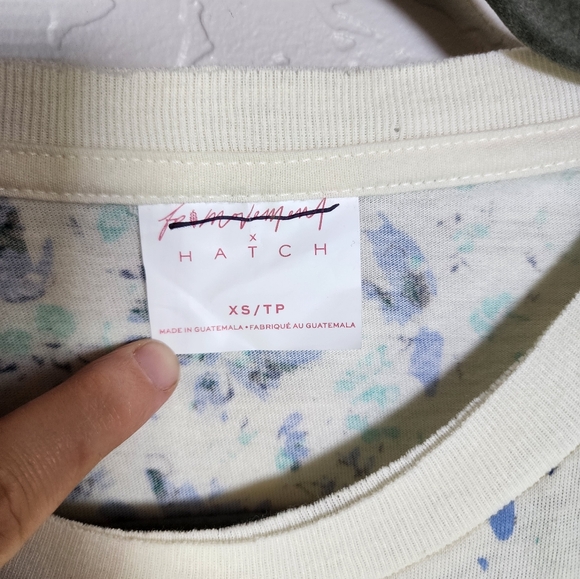 FP Movement x HATCH Love Floral Printed Tank Top Cornflower Blue Size XS - Picture 6 of 10